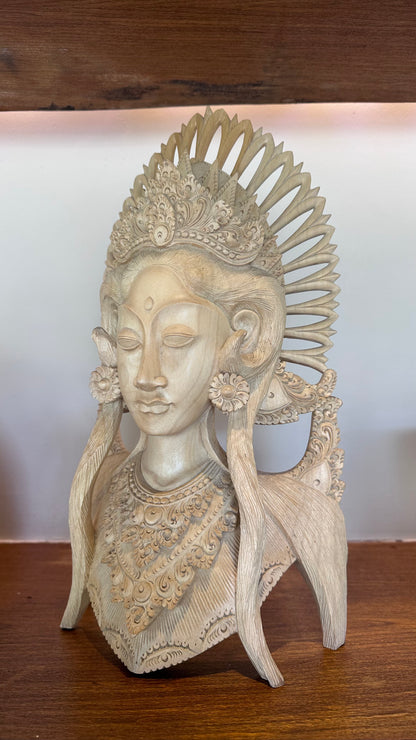 Bring Bali Home: A Handcrafted Janger Dancer Bust