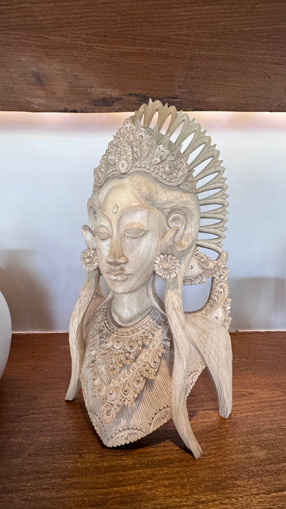 Bring Bali Home: A Handcrafted Janger Dancer Bust