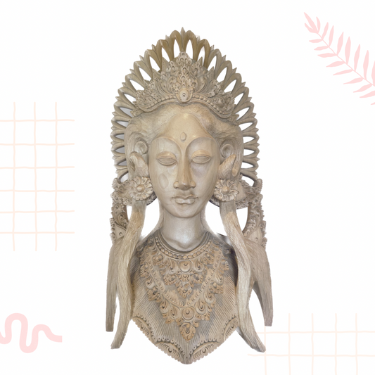 Bring Bali Home: A Handcrafted Janger Dancer Bust