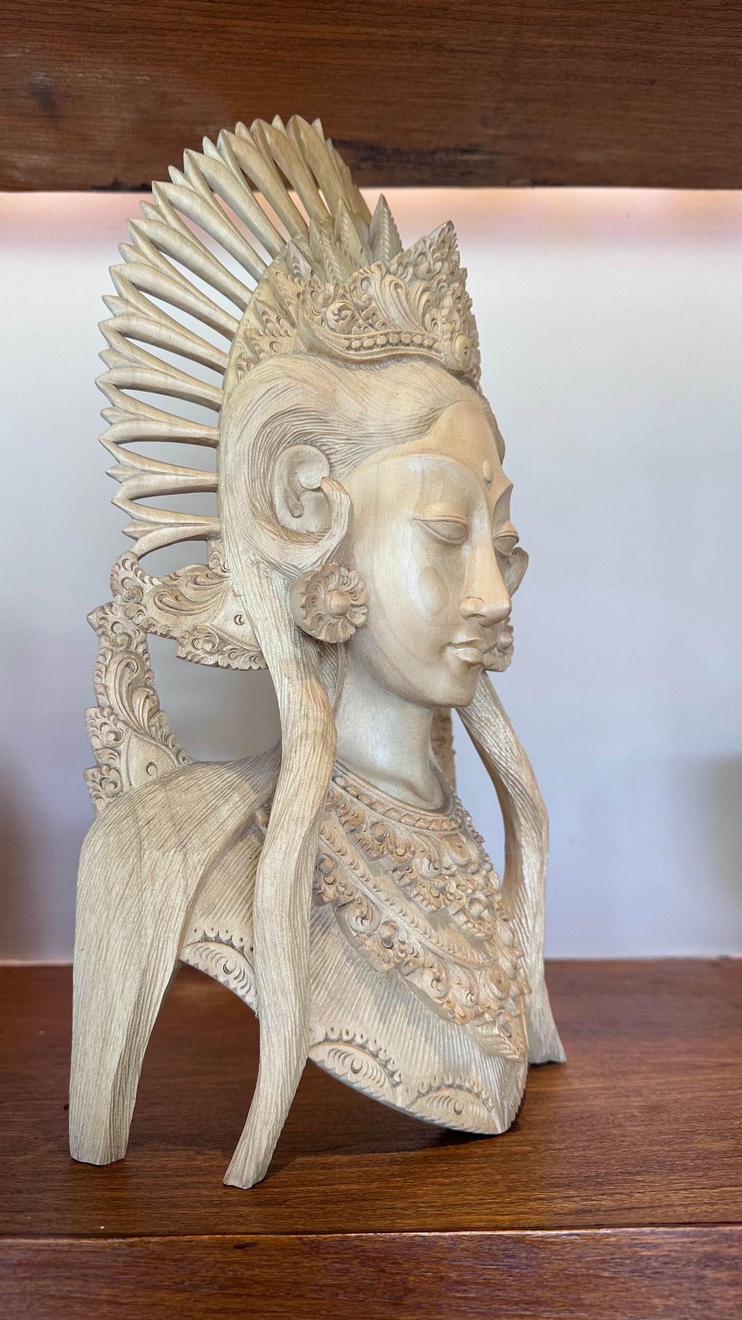 Bring Bali Home: A Handcrafted Janger Dancer Bust