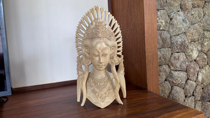 Bring Bali Home: A Handcrafted Janger Dancer Bust